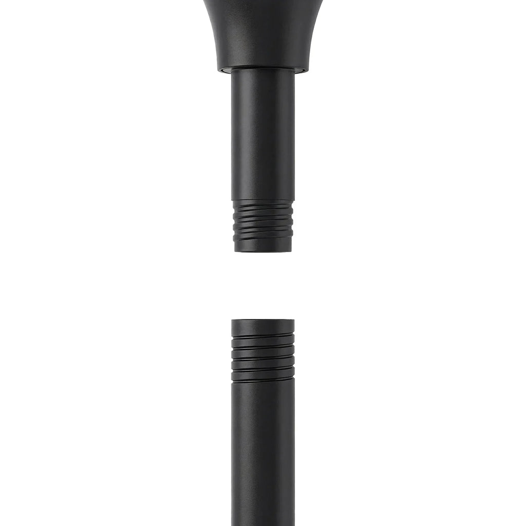 AirFlo Plus™ 44" Smart Hybrid Pedestal Fan - Ultra-Quiet Air Circulator - Black