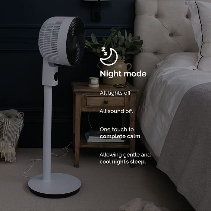 MeacoFan Sefte® 10" Pedestal Air Circulator with Storage Bag
