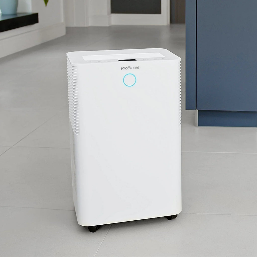 OmniDry 20L Quiet Low Energy Dehumidifier with Laundry Mode and Smart App Control