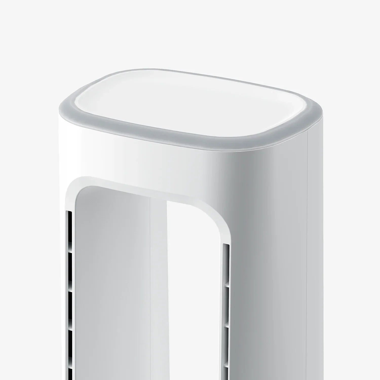 OmniAir 41" Premium Bladeless Tower Fan and Air Purifier with Smart App Control - White