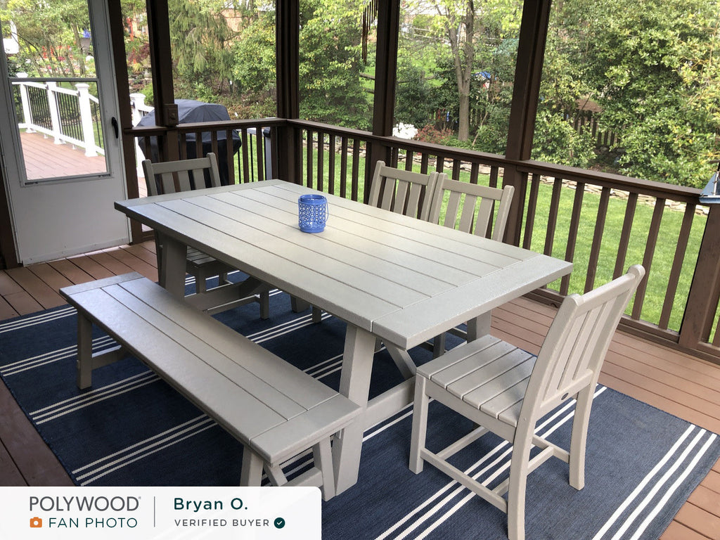 Rustic Farmhouse 39 x 75 Dining Table