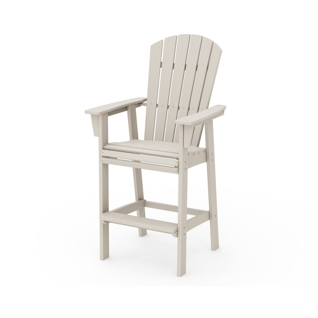 Nautical Curveback Adirondack Bar Chair