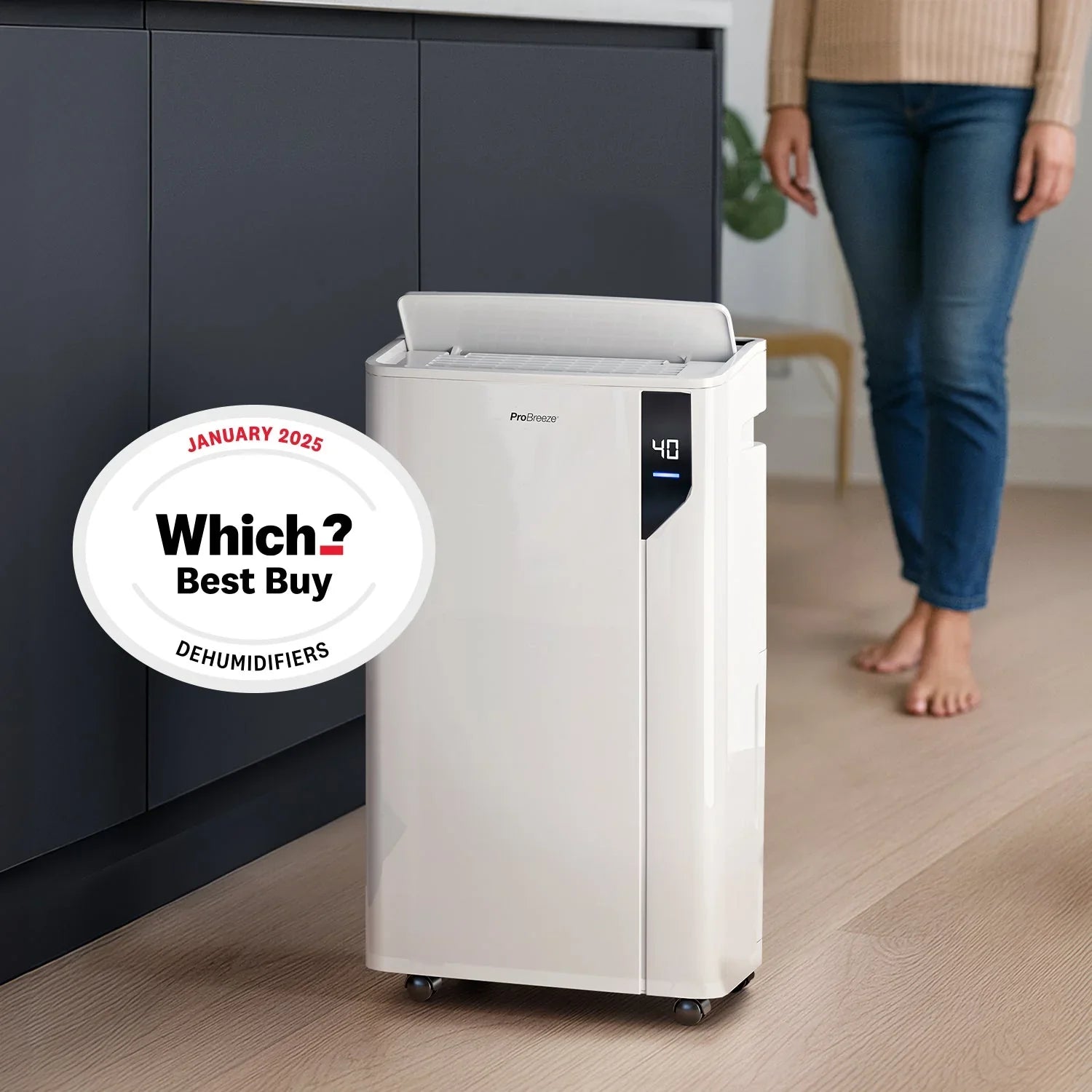 20L Premium Dehumidifier with Special One-Click Laundry Mode and Smart App Control