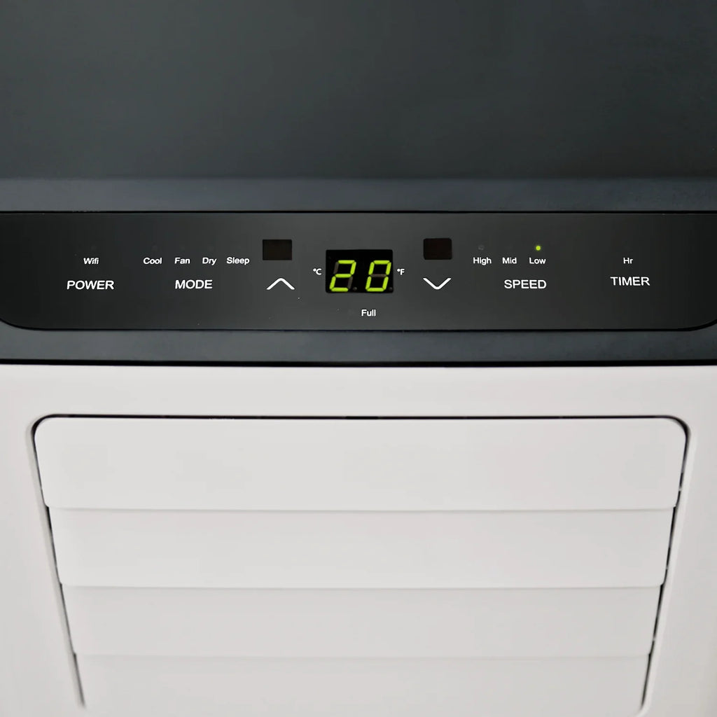 12,000 BTU 3-in-1 Portable Air Conditioner with Dehumidification Function - Smart Wifi App