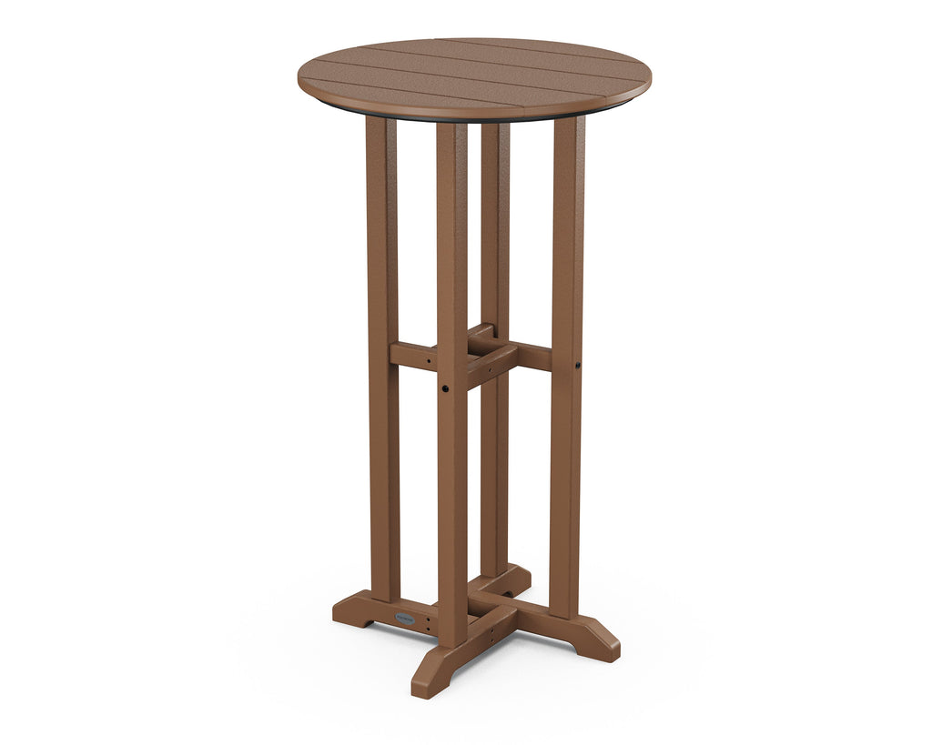 24 Round Farmhouse Bar Bistro Table