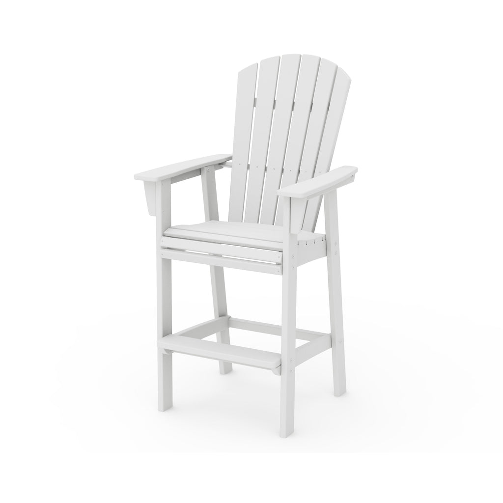 Nautical Curveback Adirondack Bar Chair
