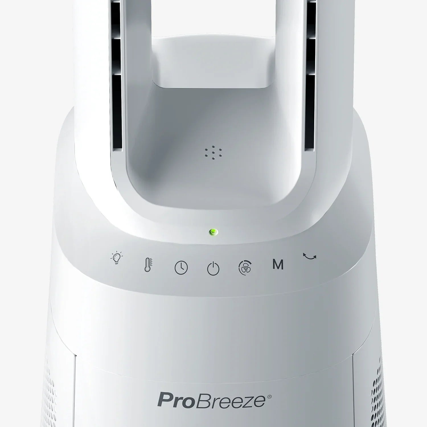 OmniAir 41" Premium Bladeless Tower Fan and Air Purifier - White