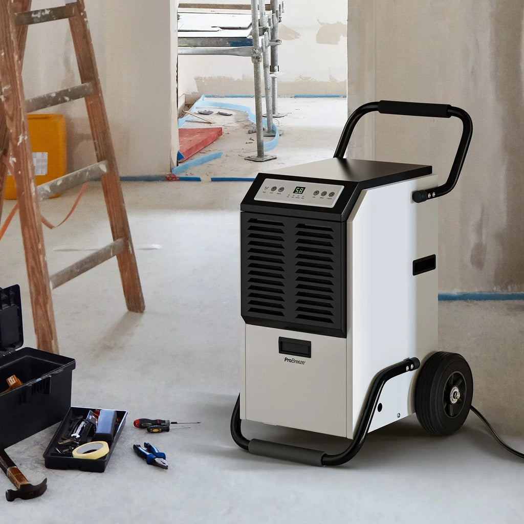 50L Industrial Dehumidifier - White