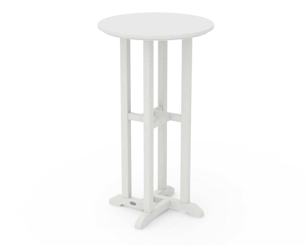 24 Round Farmhouse Bar Bistro Table