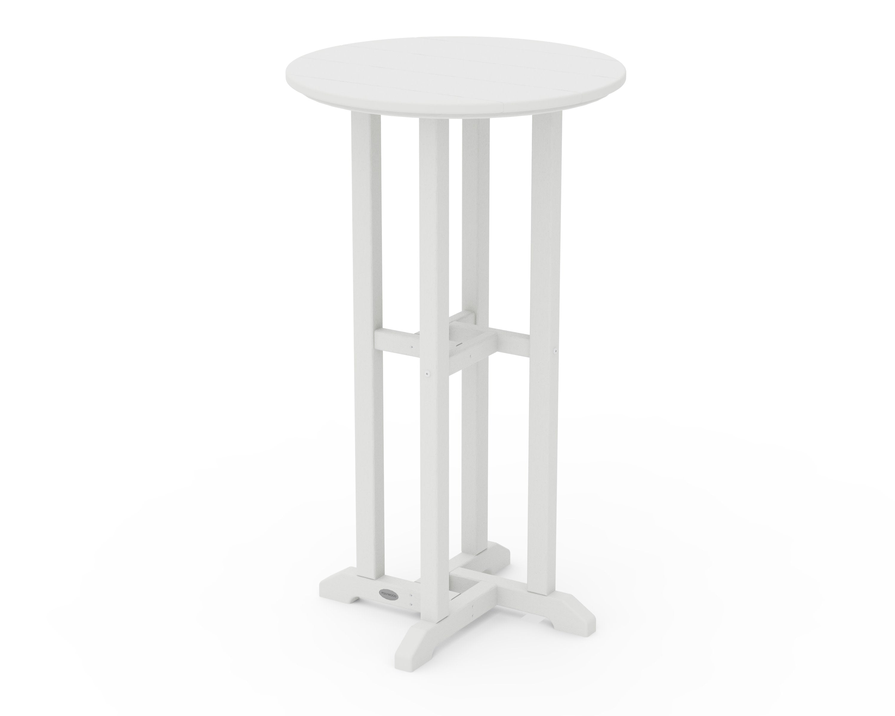 24 Round Farmhouse Bar Bistro Table