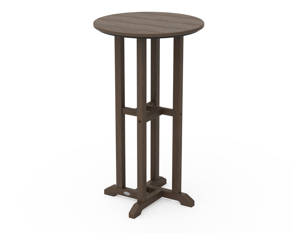 24 Round Farmhouse Bar Bistro Table