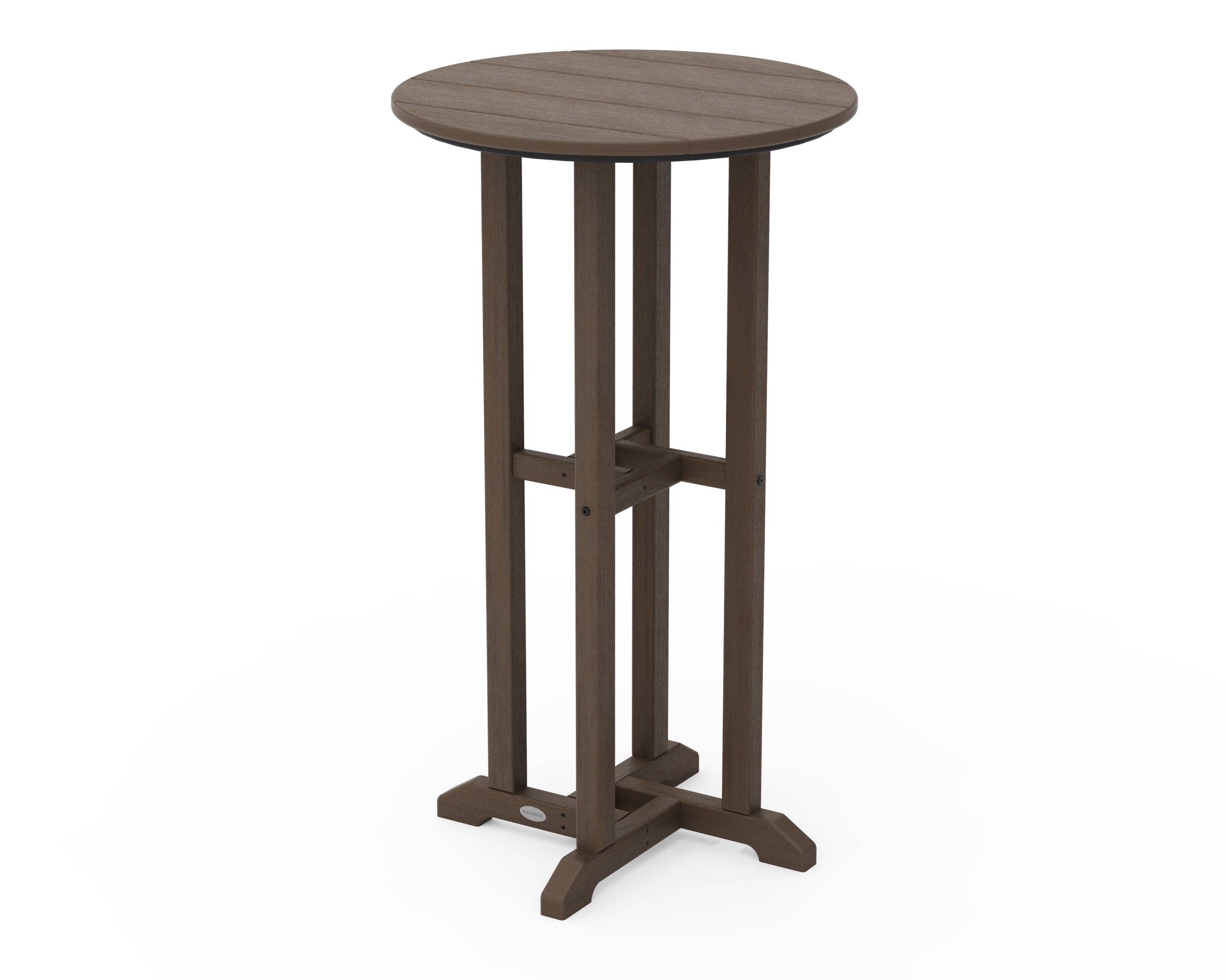 24 Round Farmhouse Bar Bistro Table