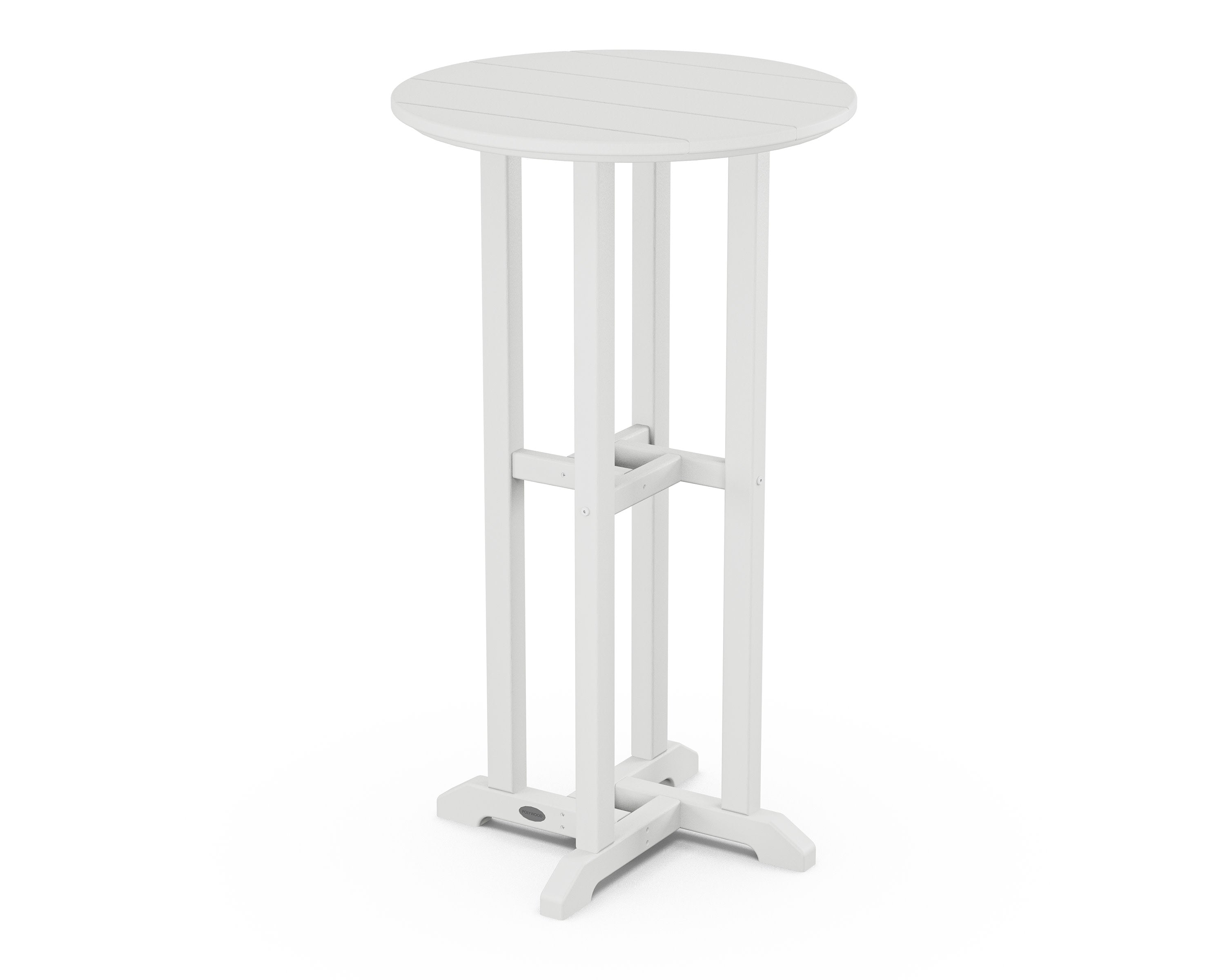 24 Round Farmhouse Bar Bistro Table