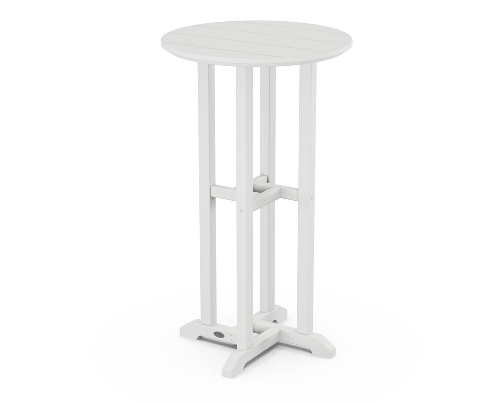 24 Round Farmhouse Bar Bistro Table