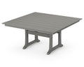 Farmhouse Trestle 59 Dining Table