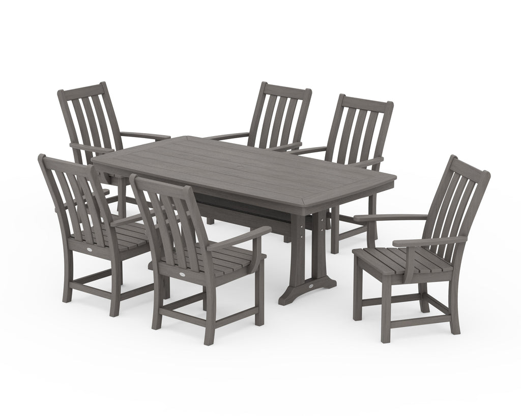 Vineyard 7-Piece Arm Chair Dining Set