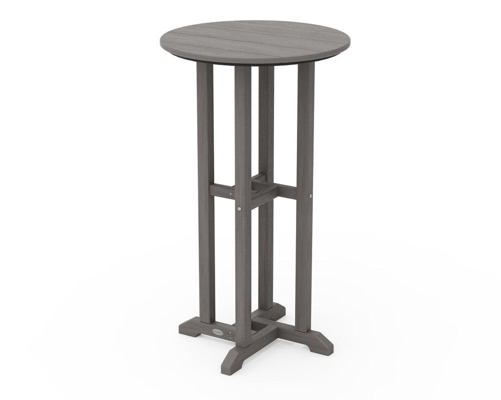 24 Round Farmhouse Bar Bistro Table