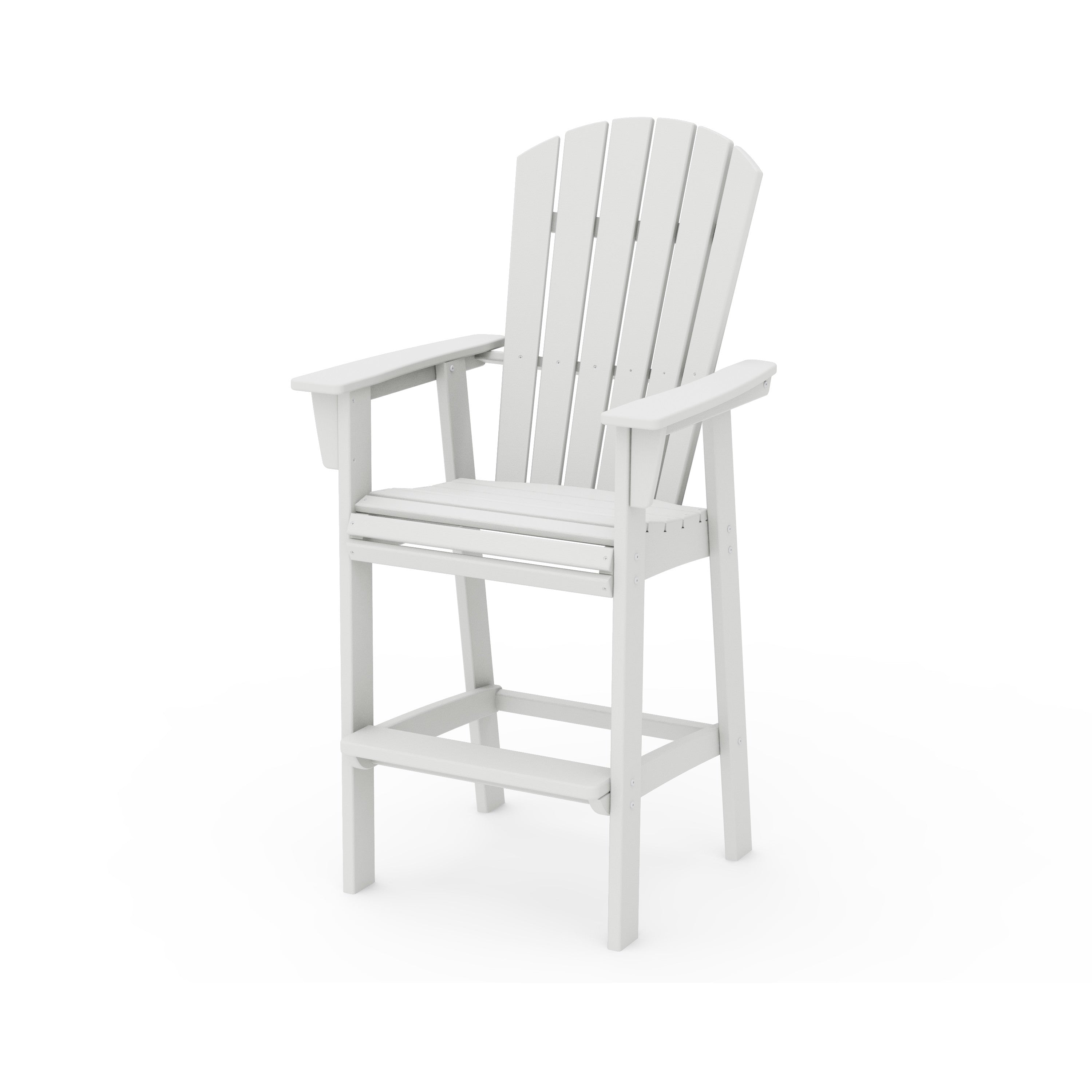 Nautical Curveback Adirondack Bar Chair