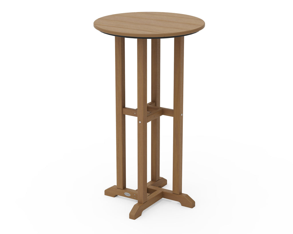 24 Round Farmhouse Bar Bistro Table