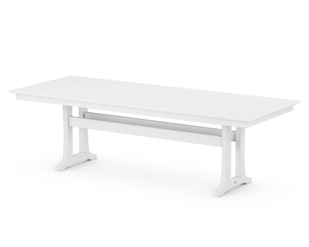 Farmhouse Trestle 38 x 96 Dining Table
