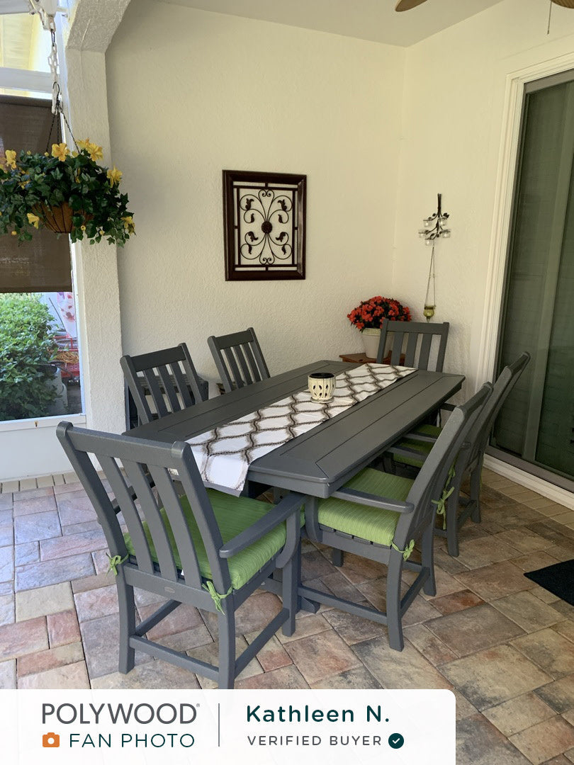 Nautical Trestle 38 x 73 Dining Table