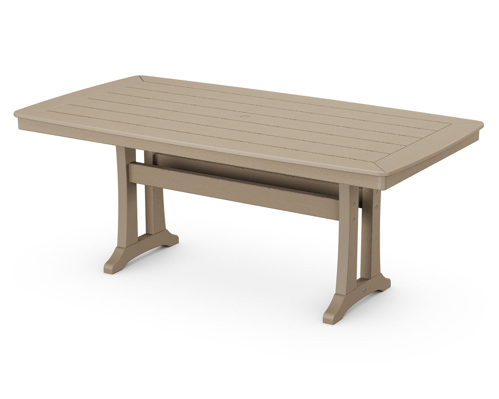 Nautical Trestle 38 x 73 Dining Table