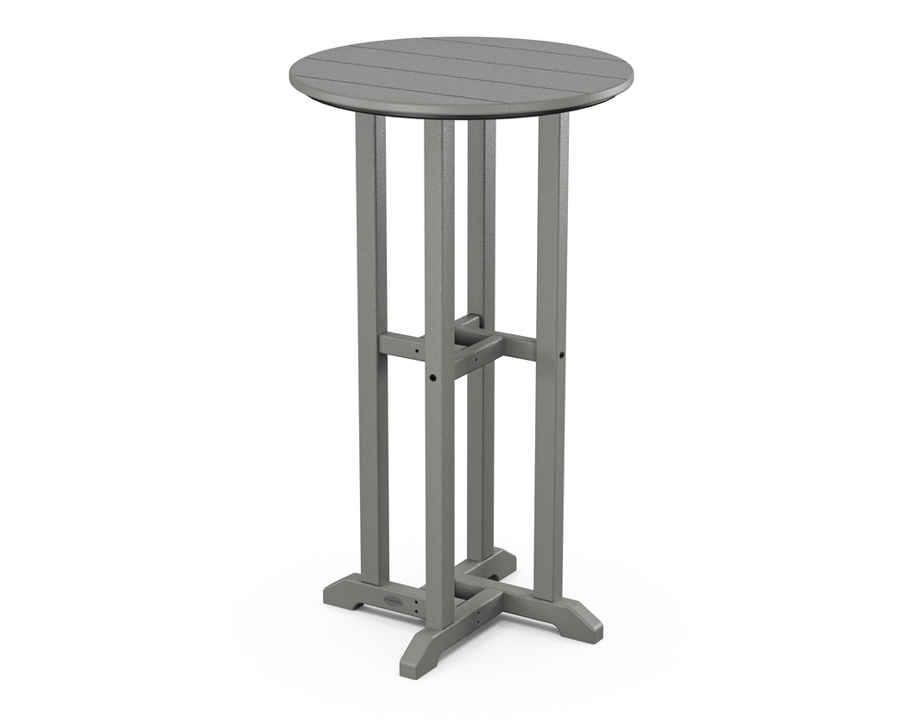 24 Round Farmhouse Bar Bistro Table
