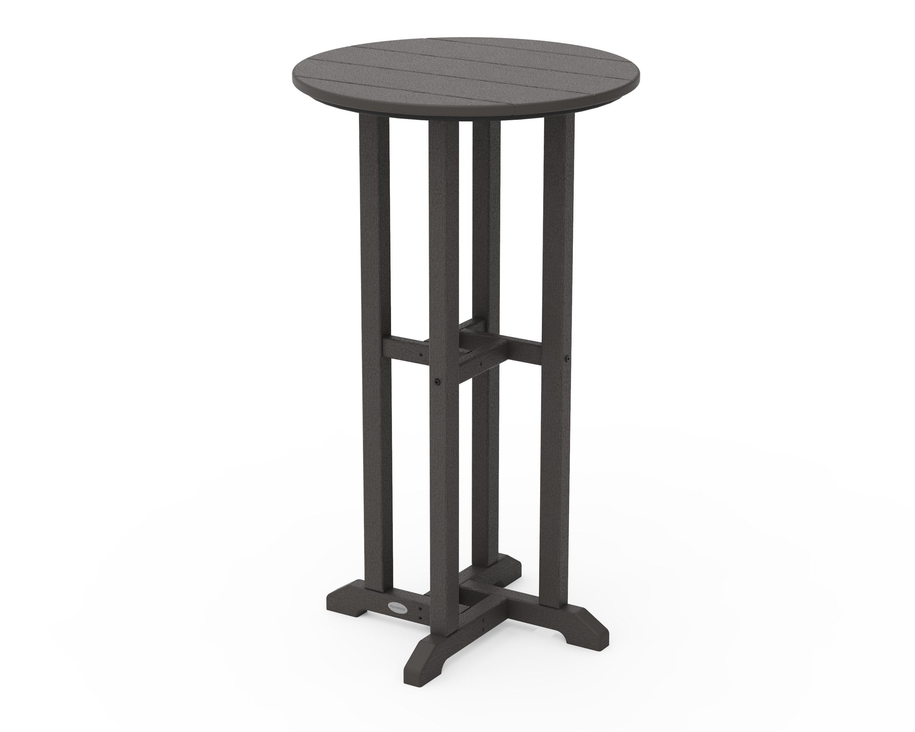 24 Round Farmhouse Bar Bistro Table