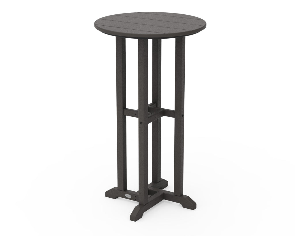 24 Round Farmhouse Bar Bistro Table