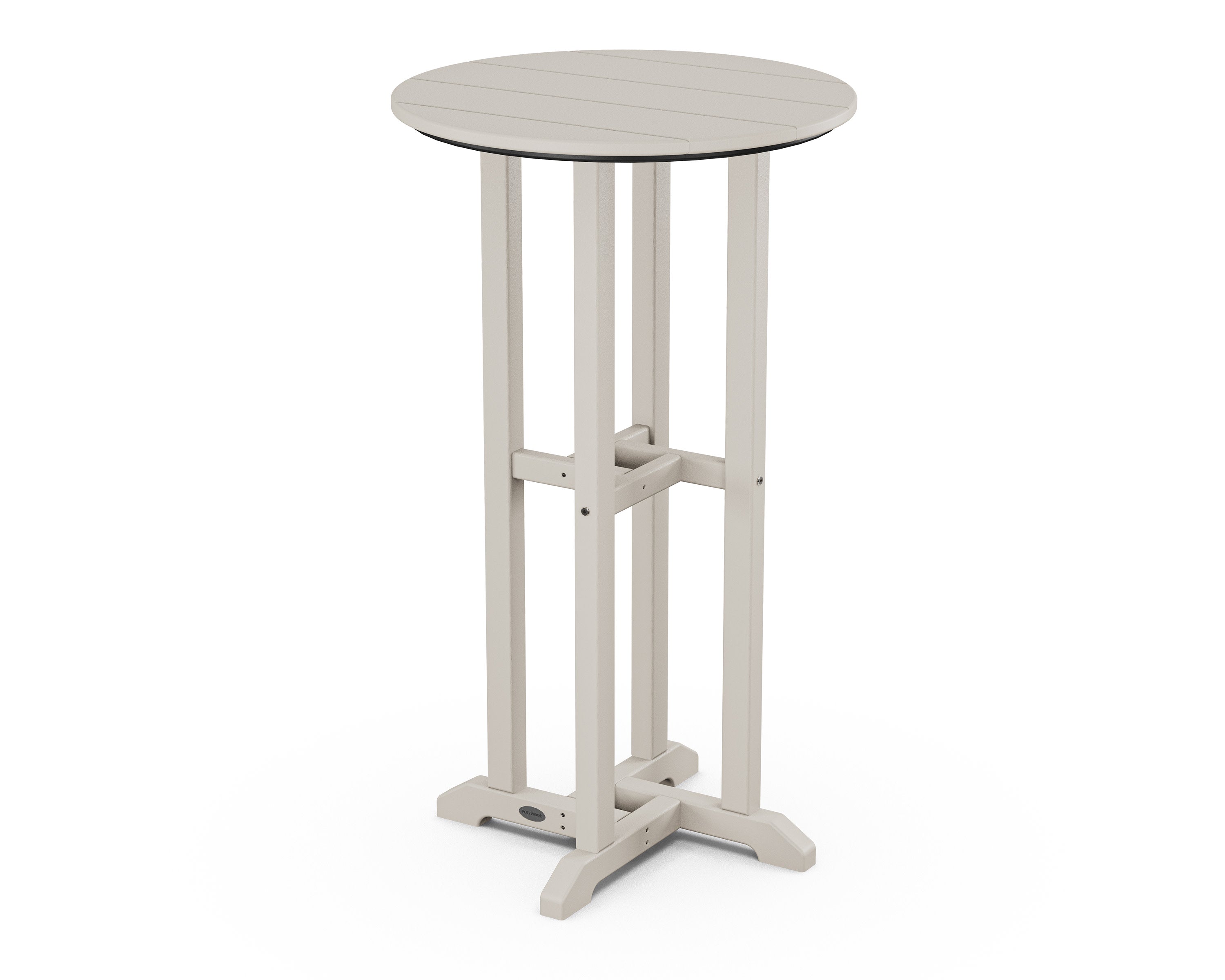 24 Round Farmhouse Bar Bistro Table